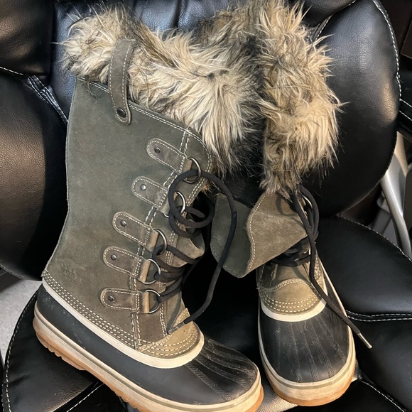 Sorel Joan of Arctic Tall Winter Boots size 7 US 38 EU - Picture 3 of 6